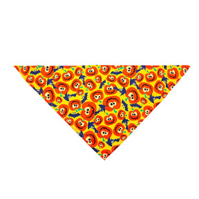 Bandana Triangle pour Animaux Halloween | Tête de Mort Fantôme Citrouille pour Chiens et Chats