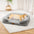 Lit orthopédique pour chien en peluche moelleux lavable - ComfyPaws