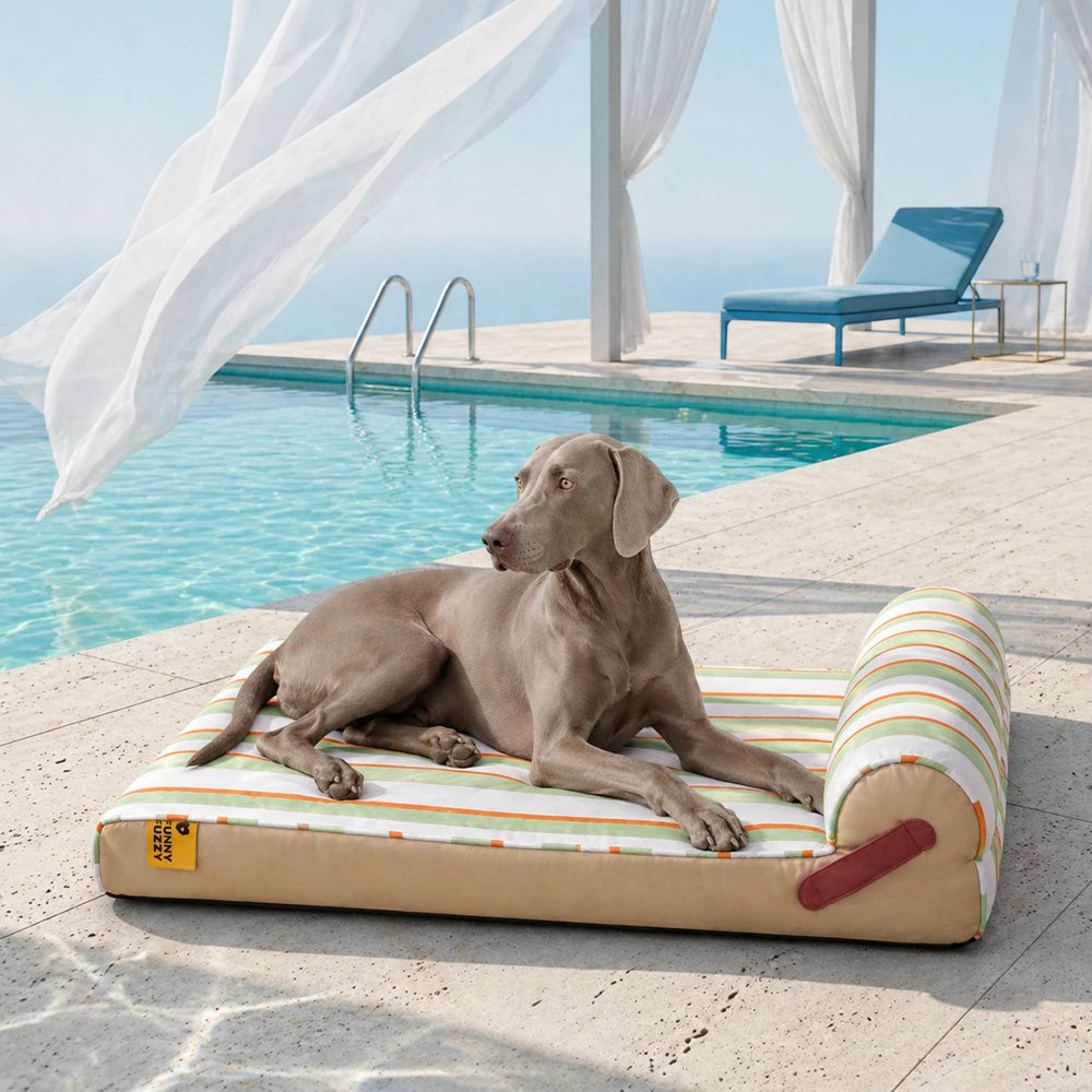 Lit orthopédique tapis rafraichissant grands chien - Chill Nest