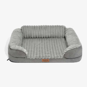 Lit orthopédique pour chien en peluche moelleux lavable - ComfyPaws