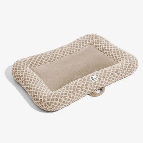 Tapis pour animaux en peluche à double face à motif losange multi-usage - ComfyEase