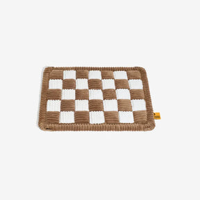 Tapis pour chien en plaid doux et antidérapant pour extension de siège auto