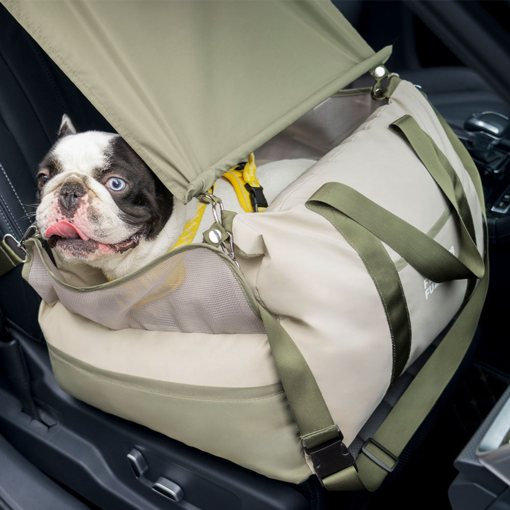 Pare-soleil imperméable et respirant avec protection solaire pour siège auto pour chien Pup Rover