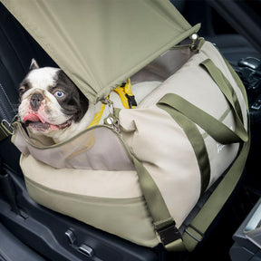 Pare-soleil imperméable et respirant avec protection solaire pour siège auto pour chien Pup Rover