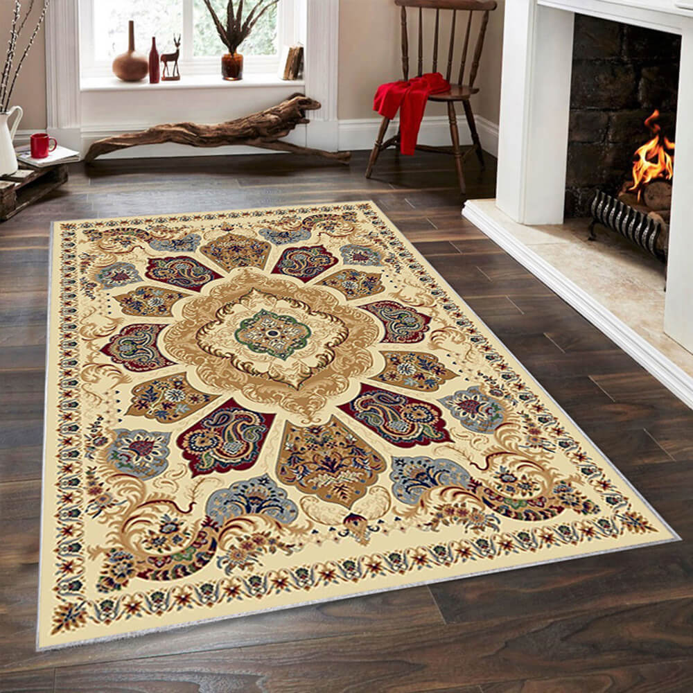 Tapis Persan Vintage pour Animaux de Compagnie