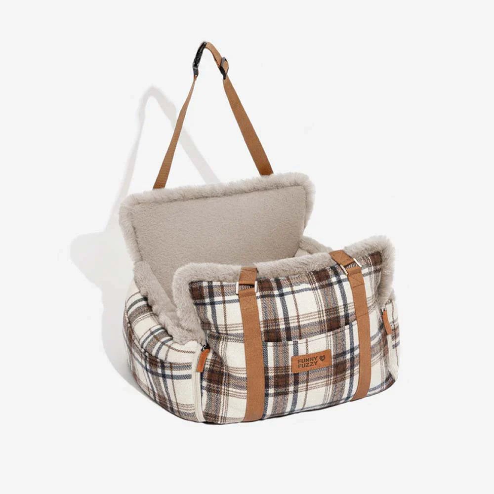 3 en 1 Siège auto pour chien en peluche et chaud - Cruiser d'hiver