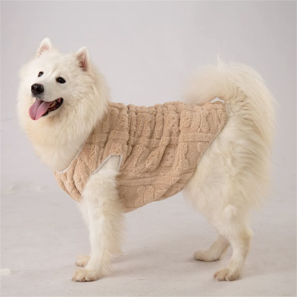 Gilet pour chien en peluche et confortable – Parfait pour la chaleur hivernale