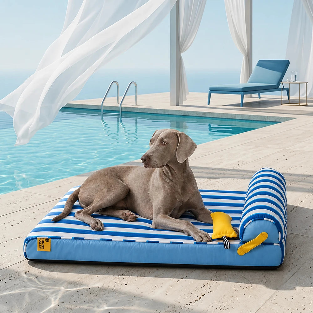 Lit orthopédique tapis rafraichissant grands chien - Chill Nest