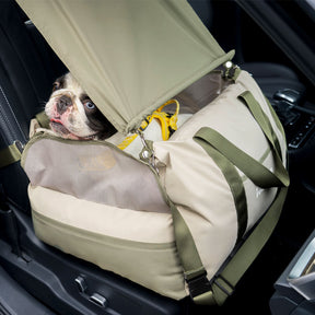 Pare-soleil imperméable et respirant avec protection solaire pour siège auto pour chien Pup Rover