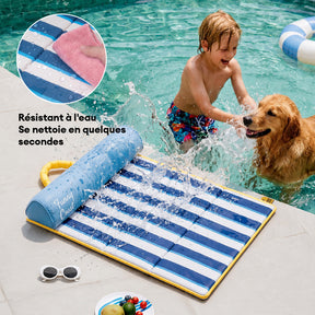 Tapis rafraichissant chien portable pour grand chiens et chat - Chill Nest