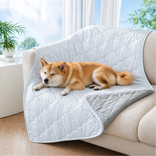 Couverture et Tapis rafraîchissant pour chien double face - Chill Nest
