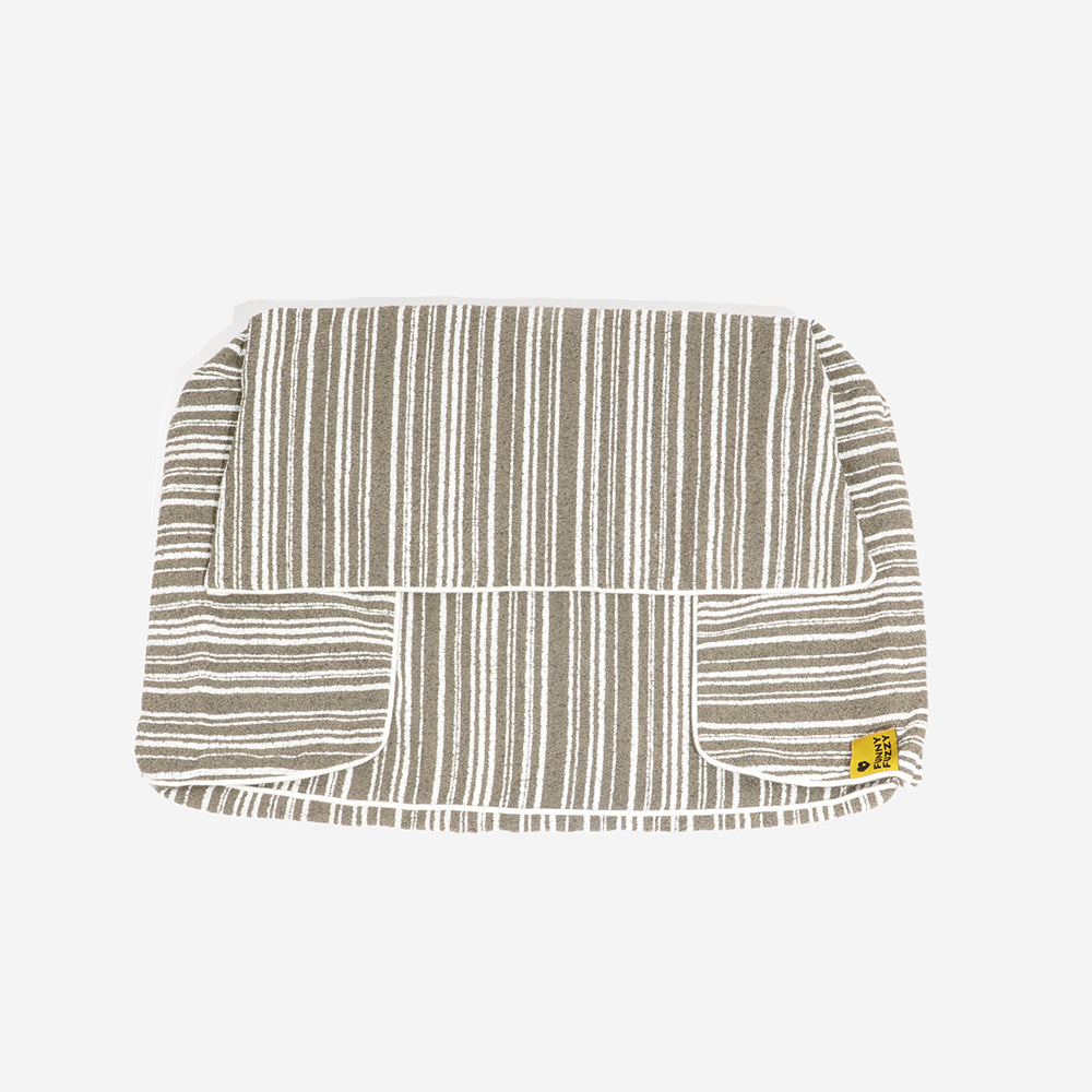 Pouf de rangement durable et lit pour chien - Funnyfuzzy SnugNest