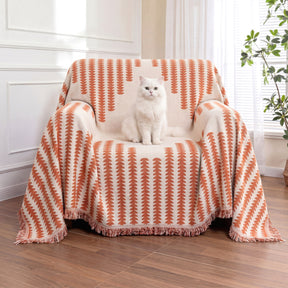 Jeté de canapé housse de fauteuil anti-rayures
