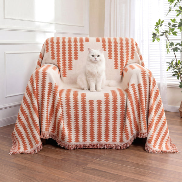 Jeté de canapé housse de fauteuil anti-rayures