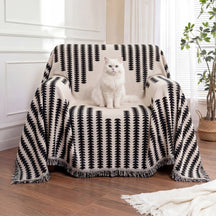 Jeté de canapé housse de fauteuil anti-rayures
