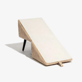 Rampe pour animaux 3-en-1 en velours côtelé confortable avec alliage renforcé et tabouret latéral – StepSure