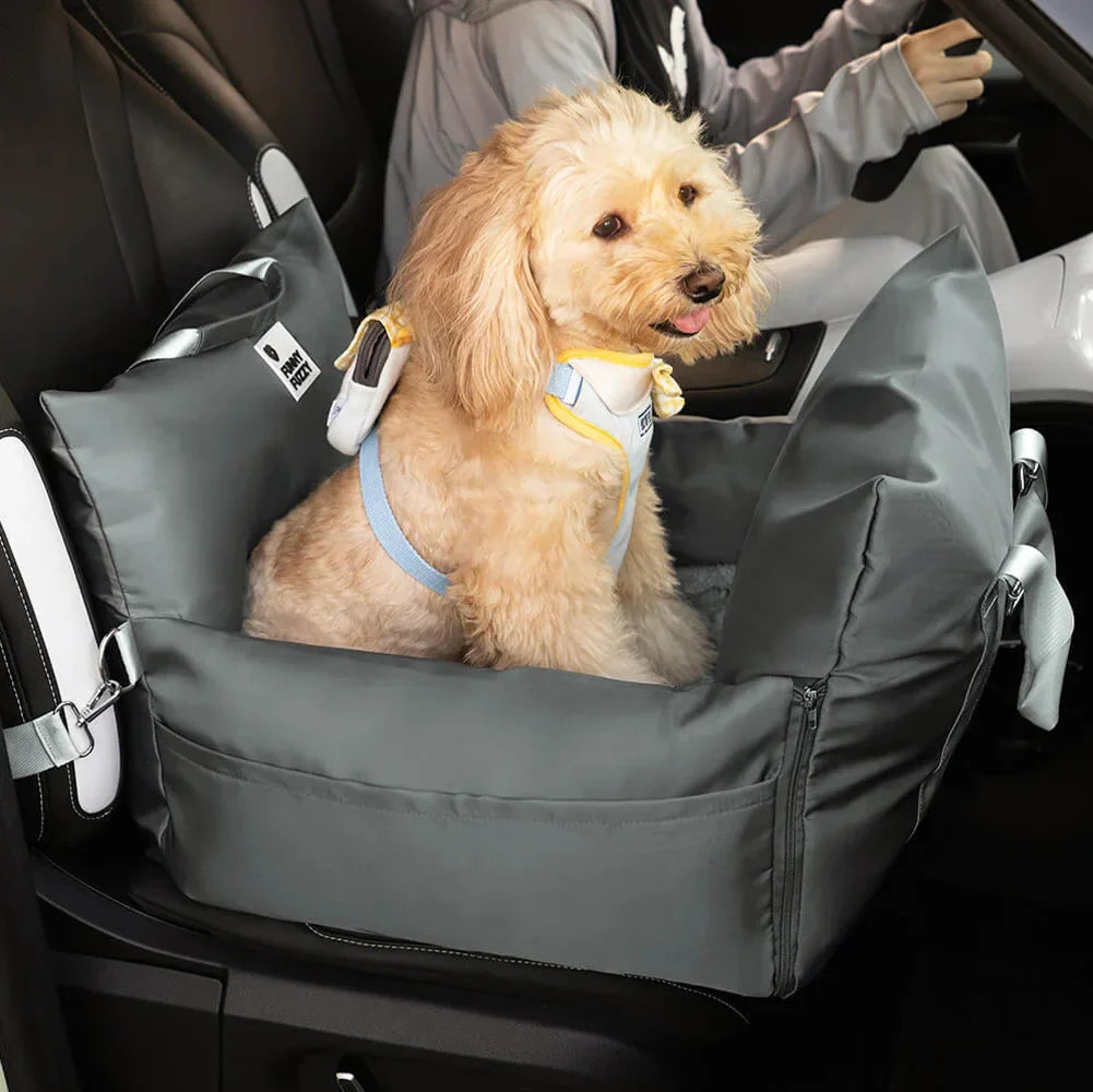Siège auto pour chien imperméable ISOFIX avec système - Première classe