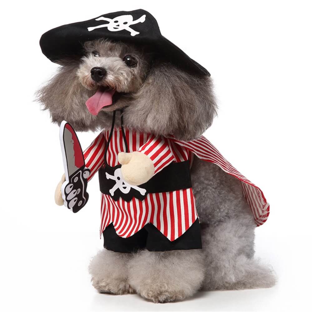 Costumes Amusants pour Chiens pour Halloween Cosplay Tenues Drôles et Adorables pour Animaux de Compagnie