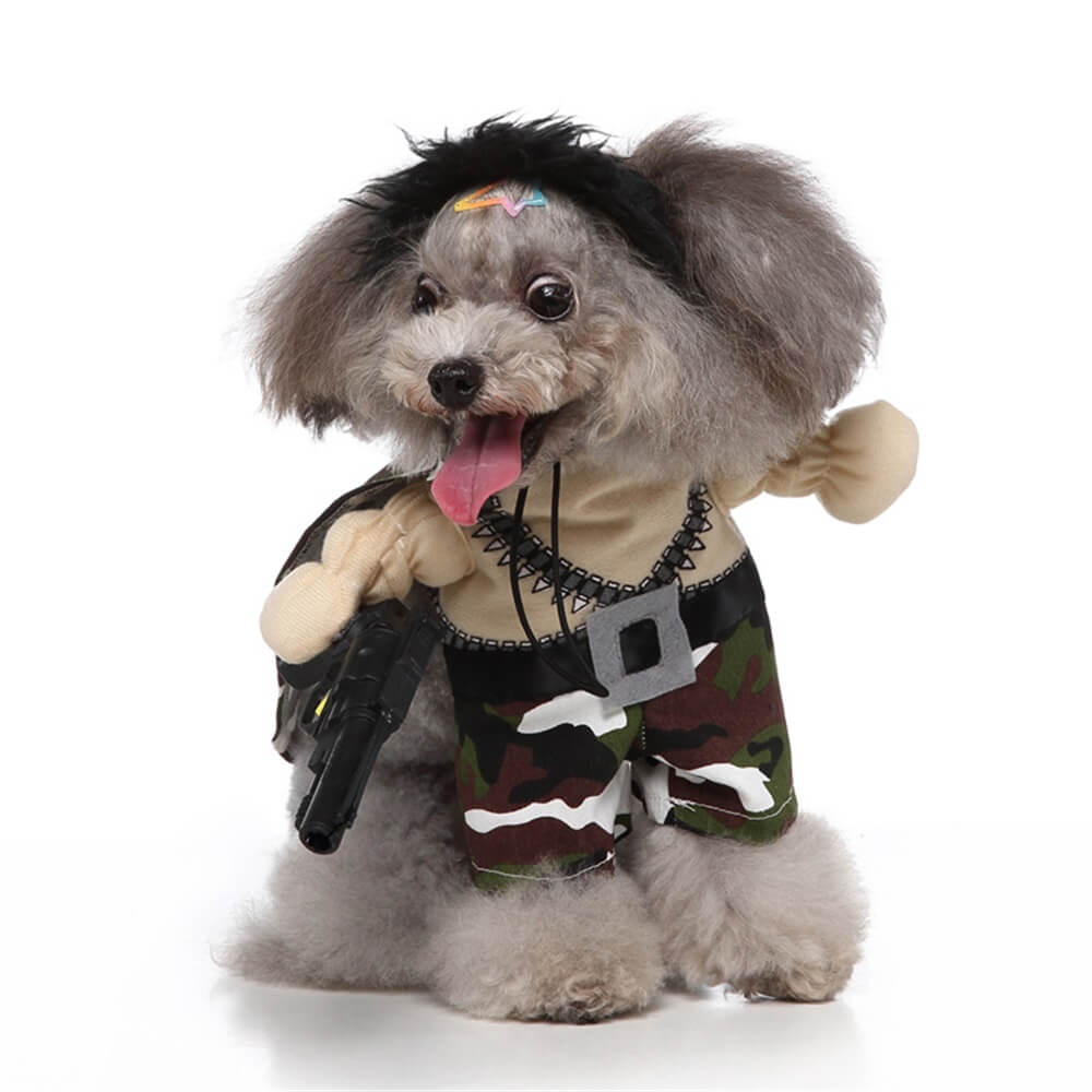 Costumes Amusants pour Chiens pour Halloween Cosplay Tenues Drôles et Adorables pour Animaux de Compagnie