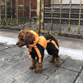 Imperméable Complet pour Chien en Tissu Oxford avec Jambes et Capuche