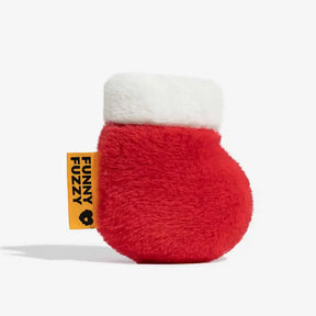 Jouet pour chien en peluche qui couine FUNNYFUZZY Noël - Joie de bas de Noël