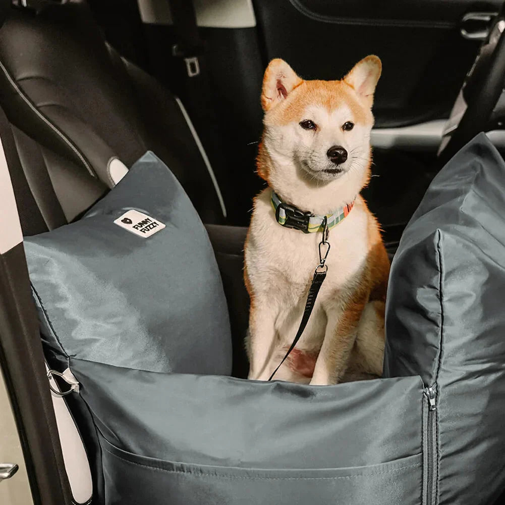 Siège auto pour chien imperméable ISOFIX avec système - Première classe