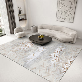 Tapis Simple Abstrait pour Salon