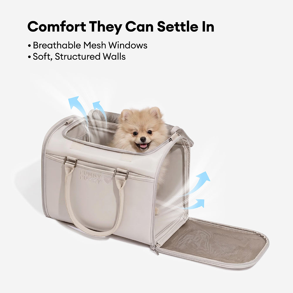Transporteurs souples conformes aux règles des compagnies aériennes pour chiens et chat - Urban Roaming