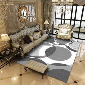 Tapis simple et moderne de style nordique