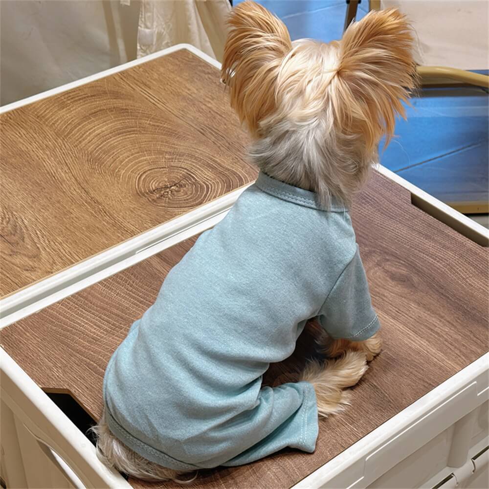 Pyjama confortable pour chien vêtements de nuit doux et chauds pour animaux