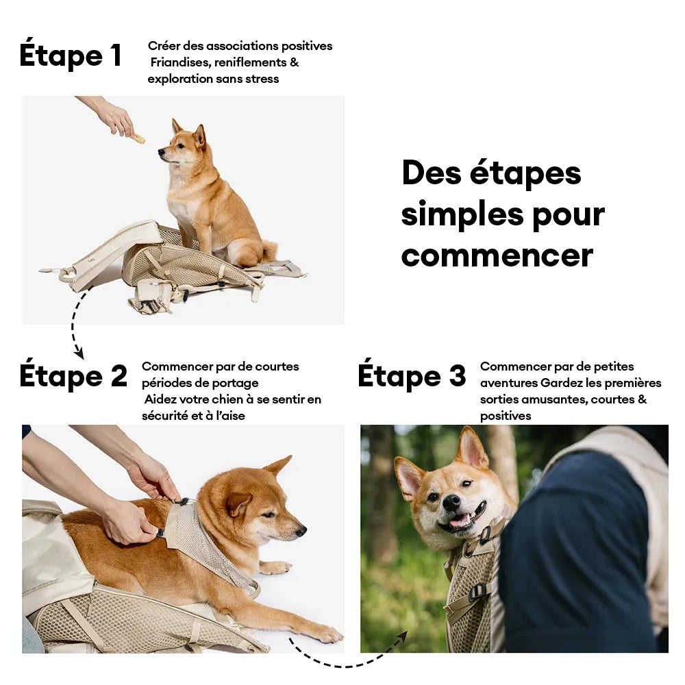 Sac à dos de transport pour chien - Urban Roaming