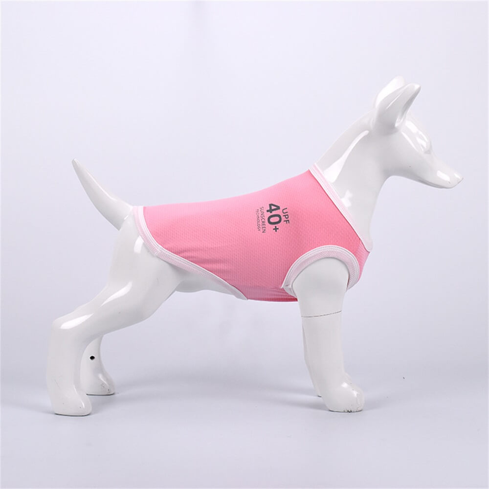 Veste Mince Respirante Anti-UV Multicolore pour Chien