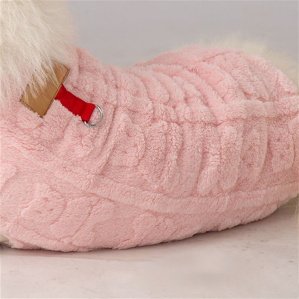 Gilet pour chien en peluche et confortable – Parfait pour la chaleur hivernale