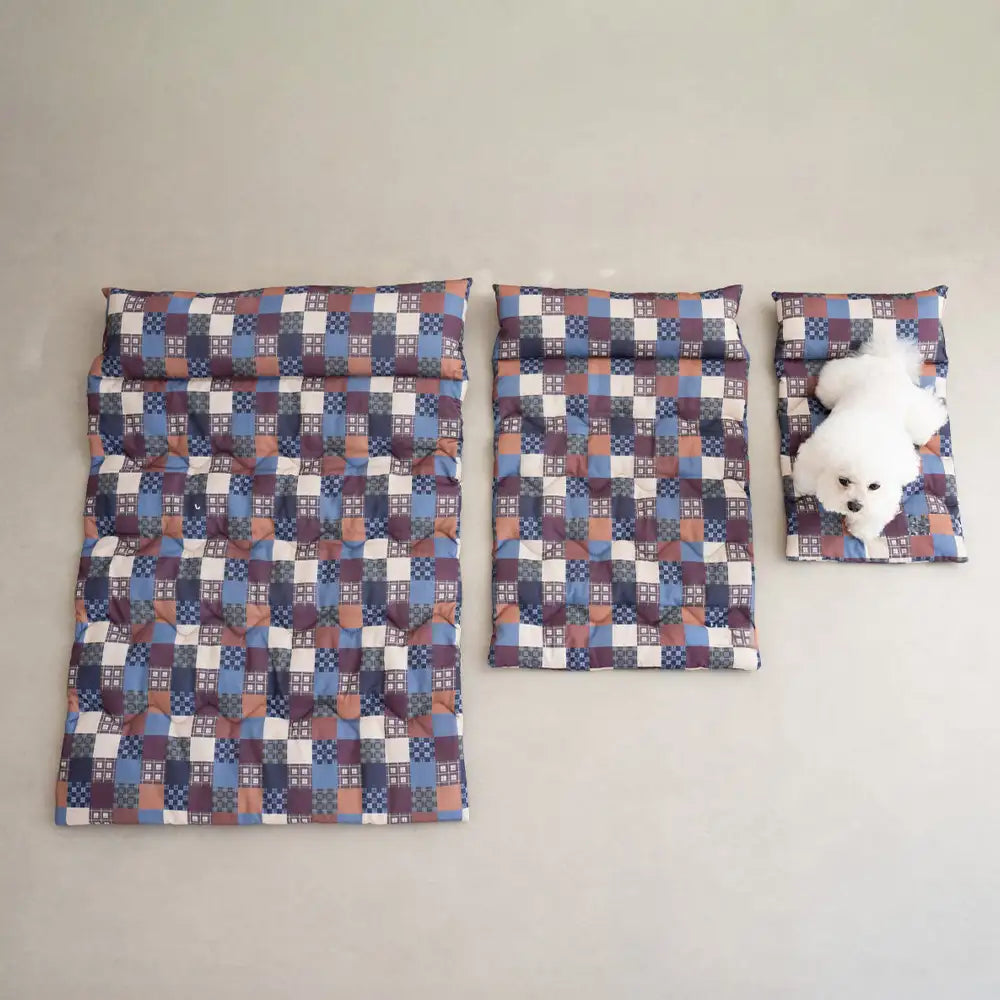 Oreiller de chien à double face respirant tout-temps avec support pour le cou