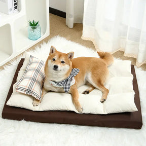 Lits pour chien confortable imperméable multifonction tout-en-un avec coussin