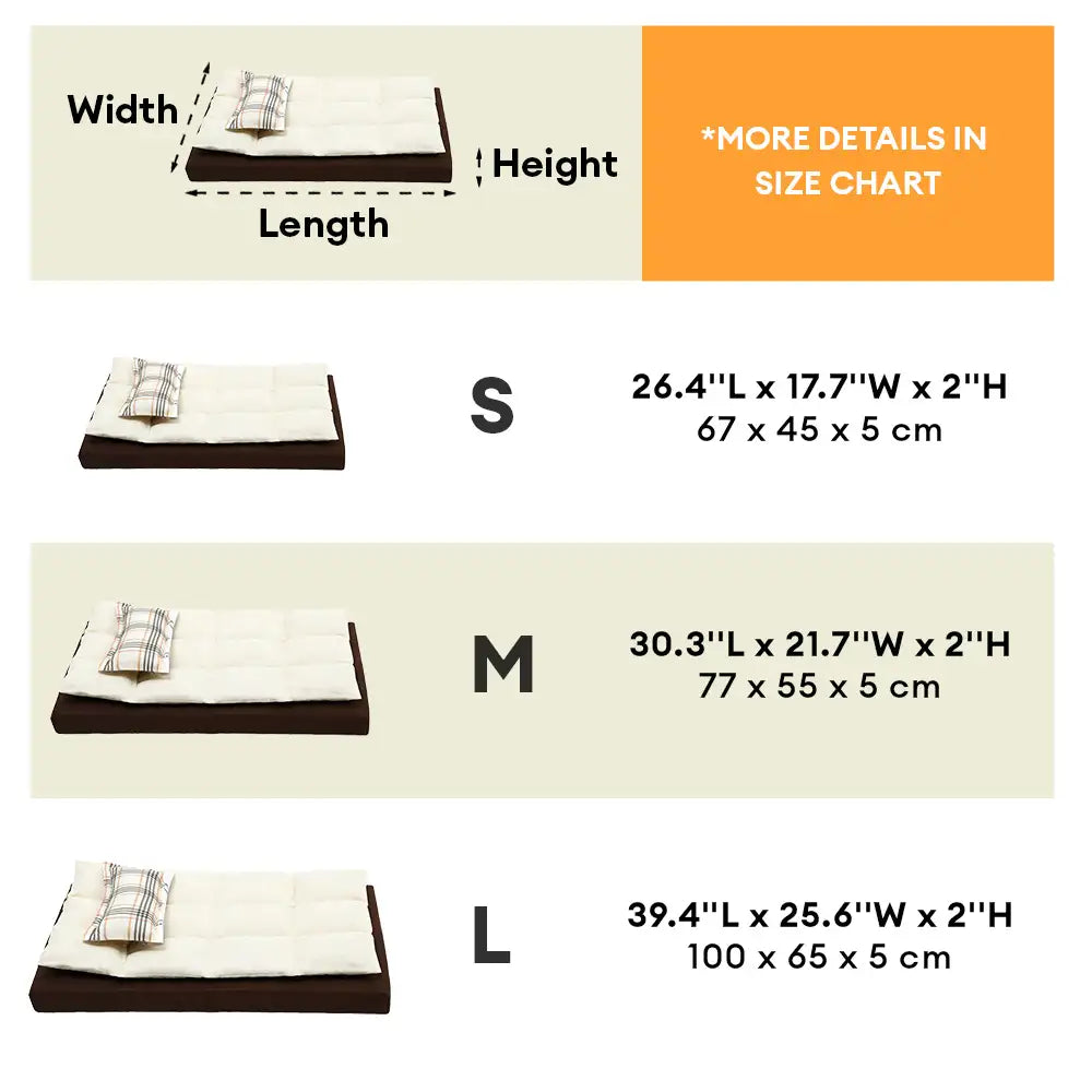 Lits pour chien confortable imperméable multifonction tout-en-un avec coussin