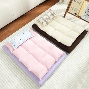 Lits pour chien confortable imperméable multifonction tout-en-un avec coussin