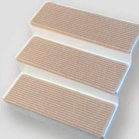 Bandes de protection pour escaliers en faux sisal, anti-rayures, lavables, sans tapis.