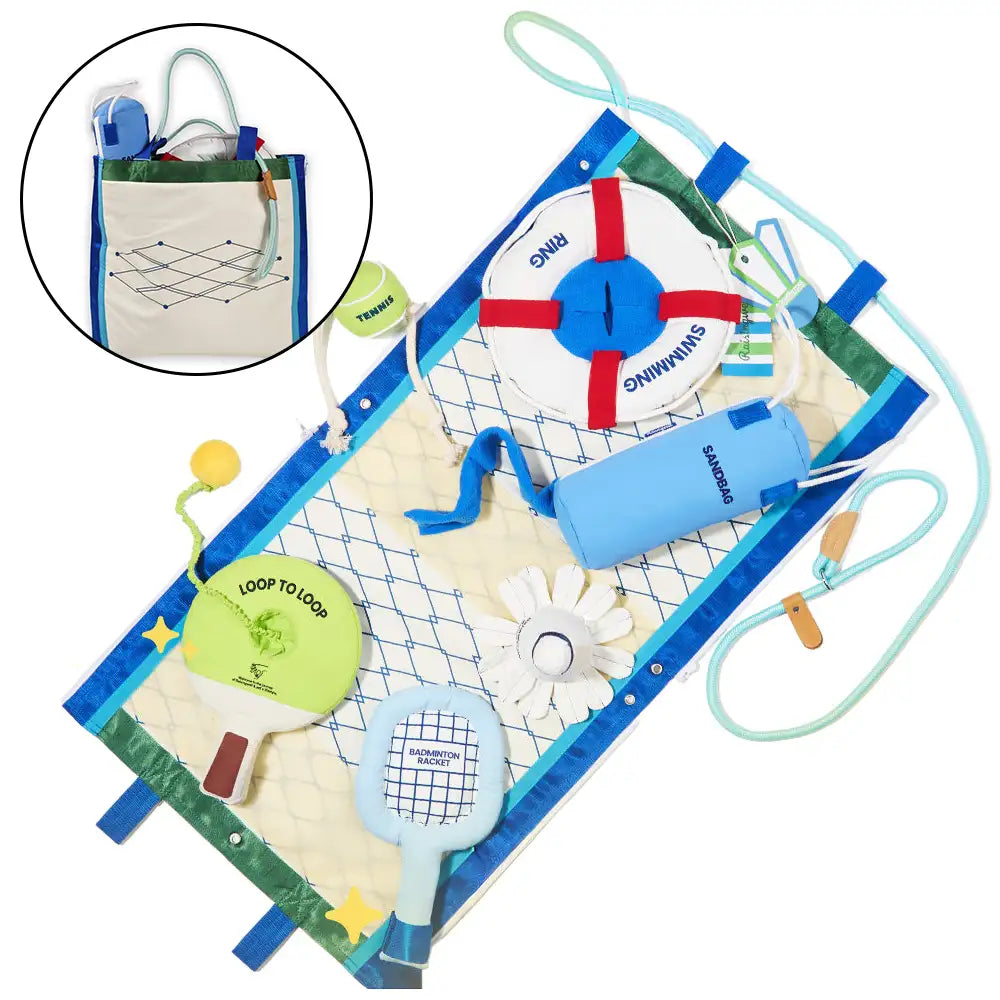 Série de jeux de plage - balles éducatives interactives pour chiens