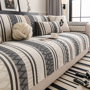 Housse de canapé en chenille bohémienne, résistante aux rayures, protection durable des meubles