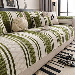 Housse de canapé en chenille bohémienne, résistante aux rayures, protection durable des meubles