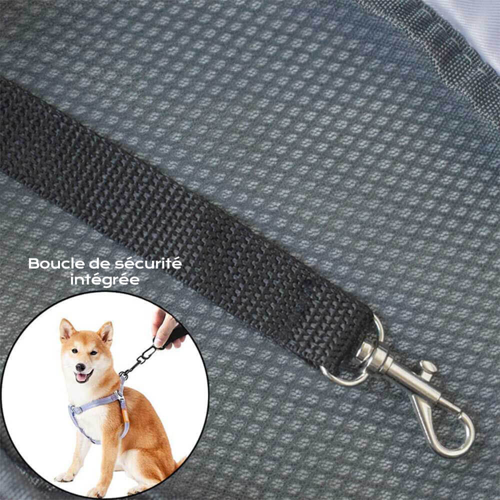 Sac de transport élégant portable en cuir PU pour chien et chat