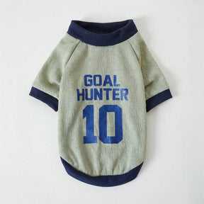 T-shirt col rond pour chiot en tissu respirant et fin