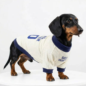 T-shirt col rond pour chiot en tissu respirant et fin
