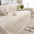 Housse de canapé Jeté de canapé décorative en soie glacée à motifs à carreaux, douce pour la peau et rafraîchissante.