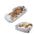 Lit pliable grand modèle chic en peluche pour chien et pour humain