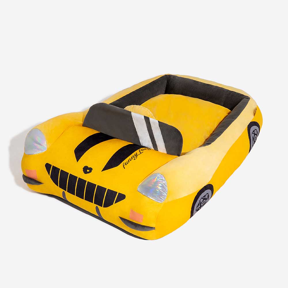 Lit pour animal convertible voiture de course - Fast et Fur