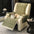 Housse de fauteuil de canapé inclinable en une pièce en polaire anti-dérapante.
