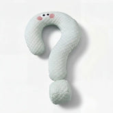 Coussin en soie glacée à refroidissement point d'interrogation