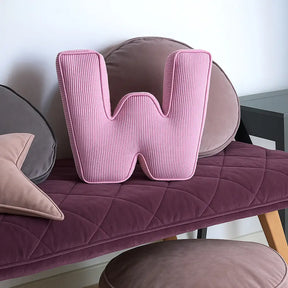 Coussin de canapé en velours côtelé doux et accueillant
